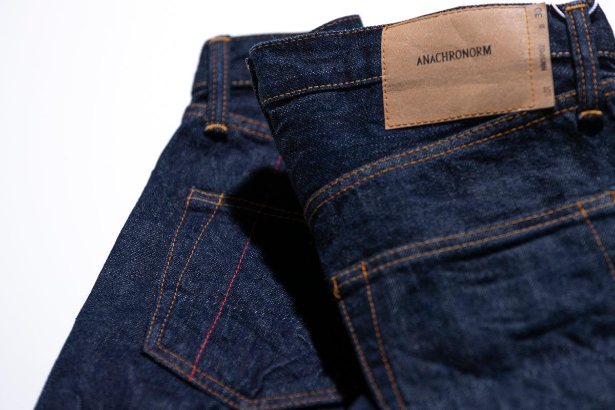 NM-5P02 RINSED DENIM SLIM JEANS