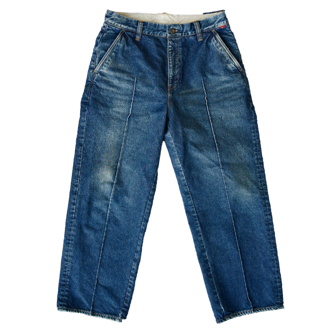 【11月23日発売開始】ANVC-002-W PINTUCK DENIM TROUSER