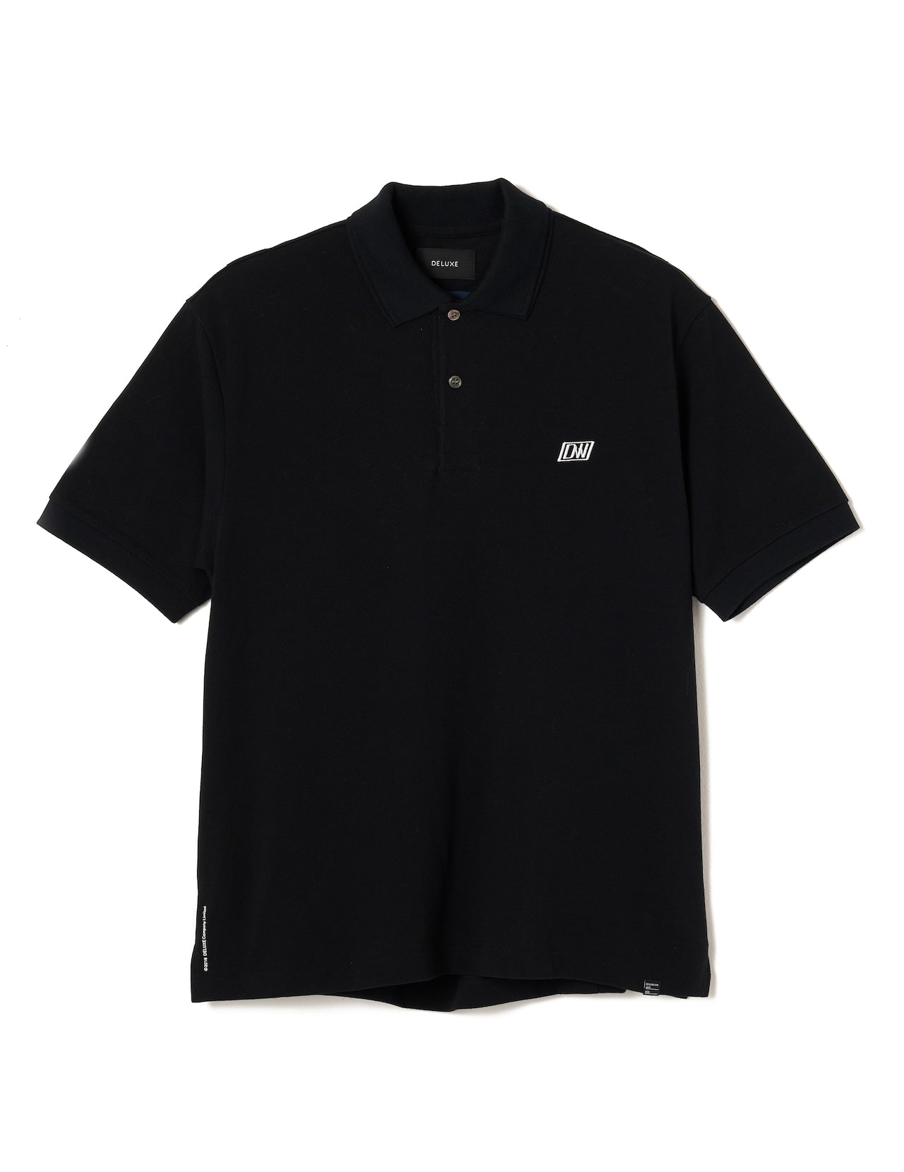DELUXE × Wisdom Tool POLO BLACK