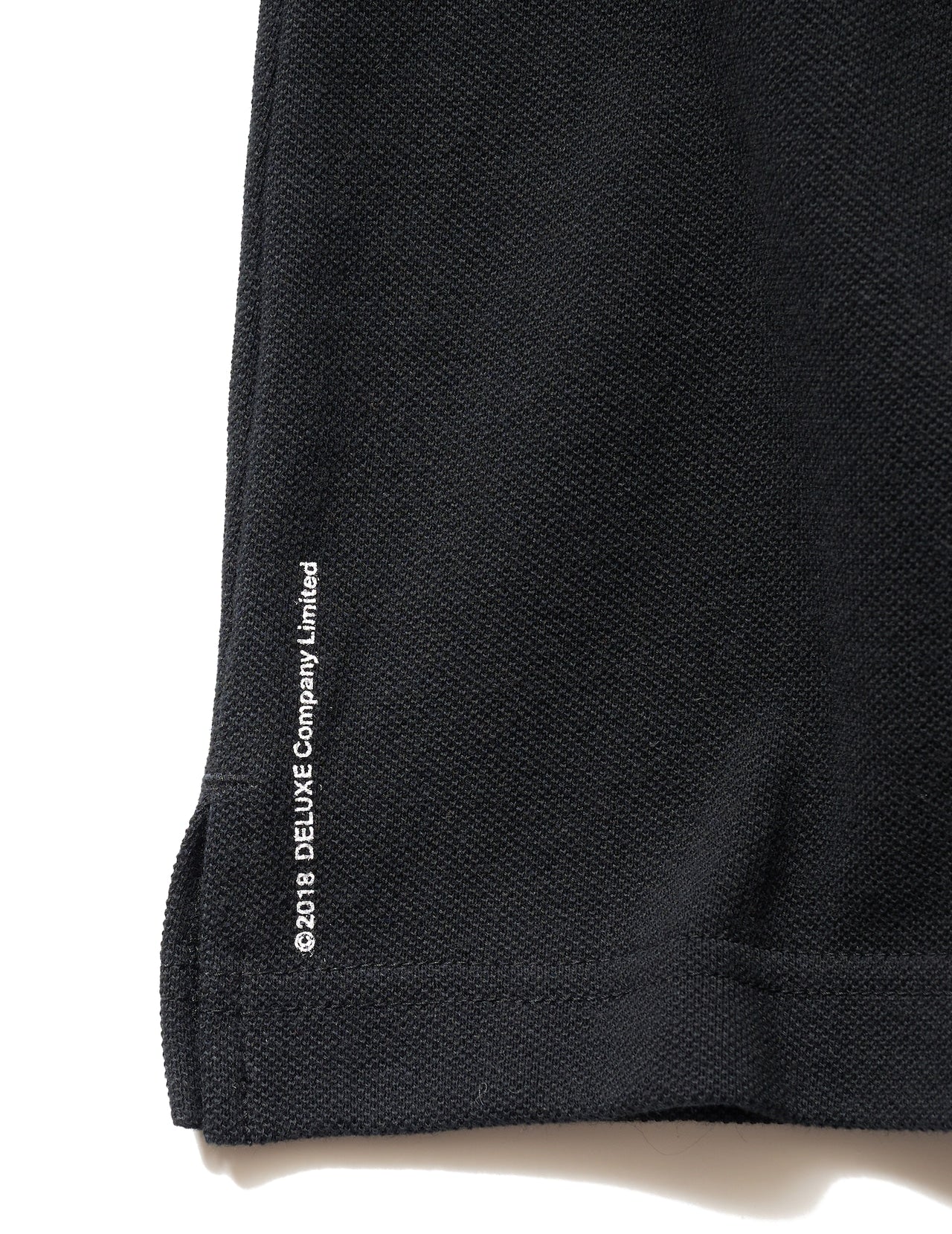 DELUXE × Wisdom Tool POLO BLACK