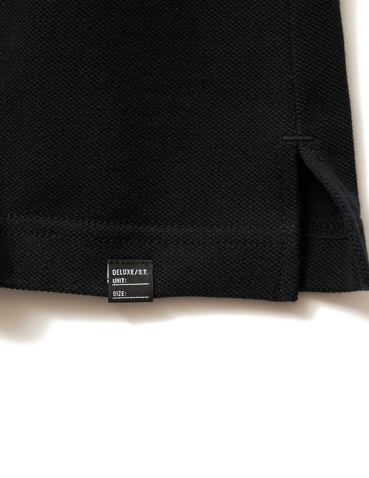 DELUXE × Wisdom Tool POLO BLACK