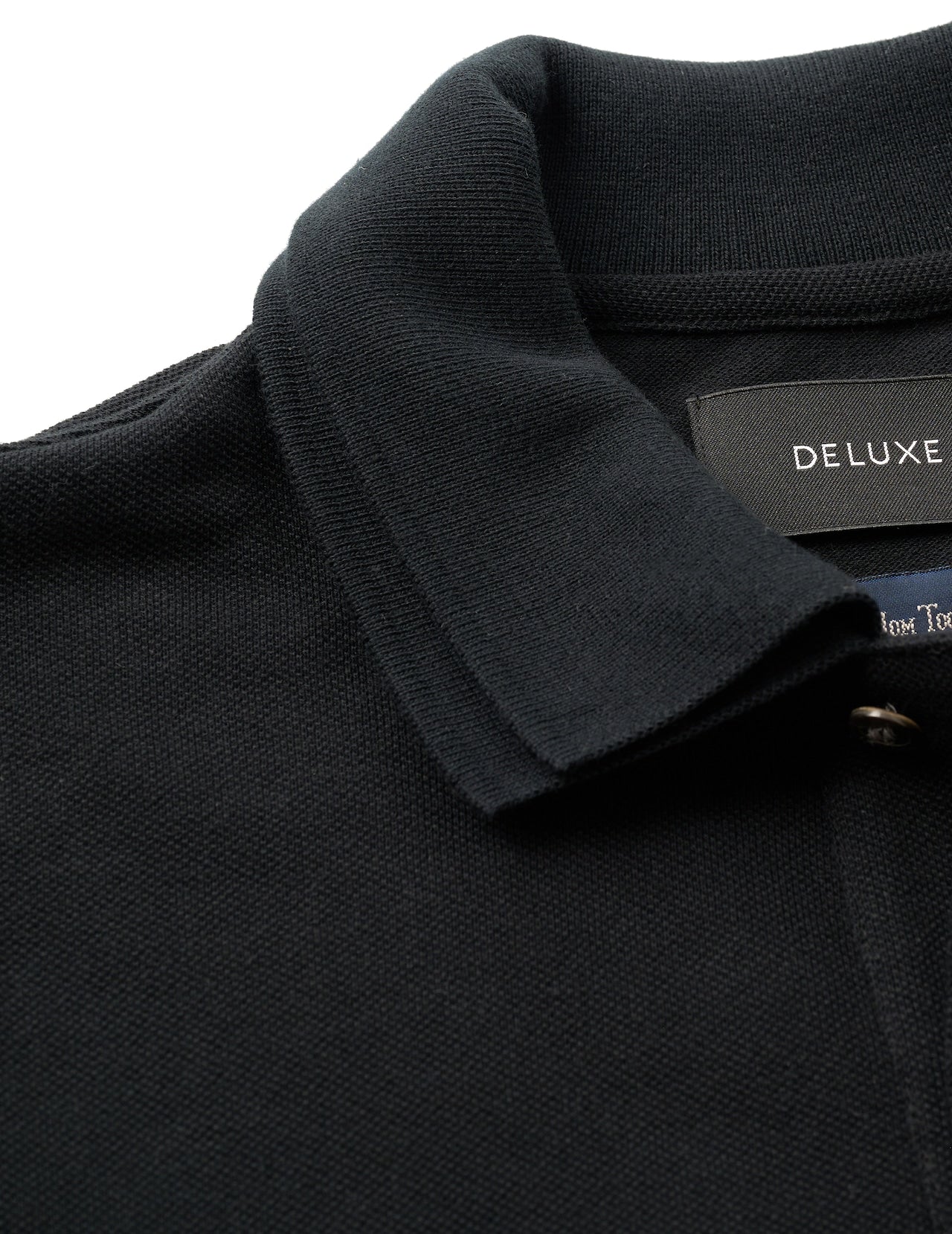 DELUXE × Wisdom Tool POLO BLACK