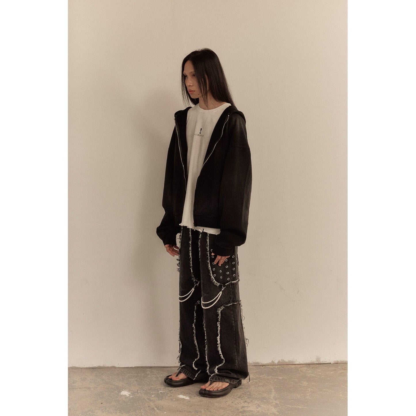 251240 LOGO ZIP-UP HOODIE