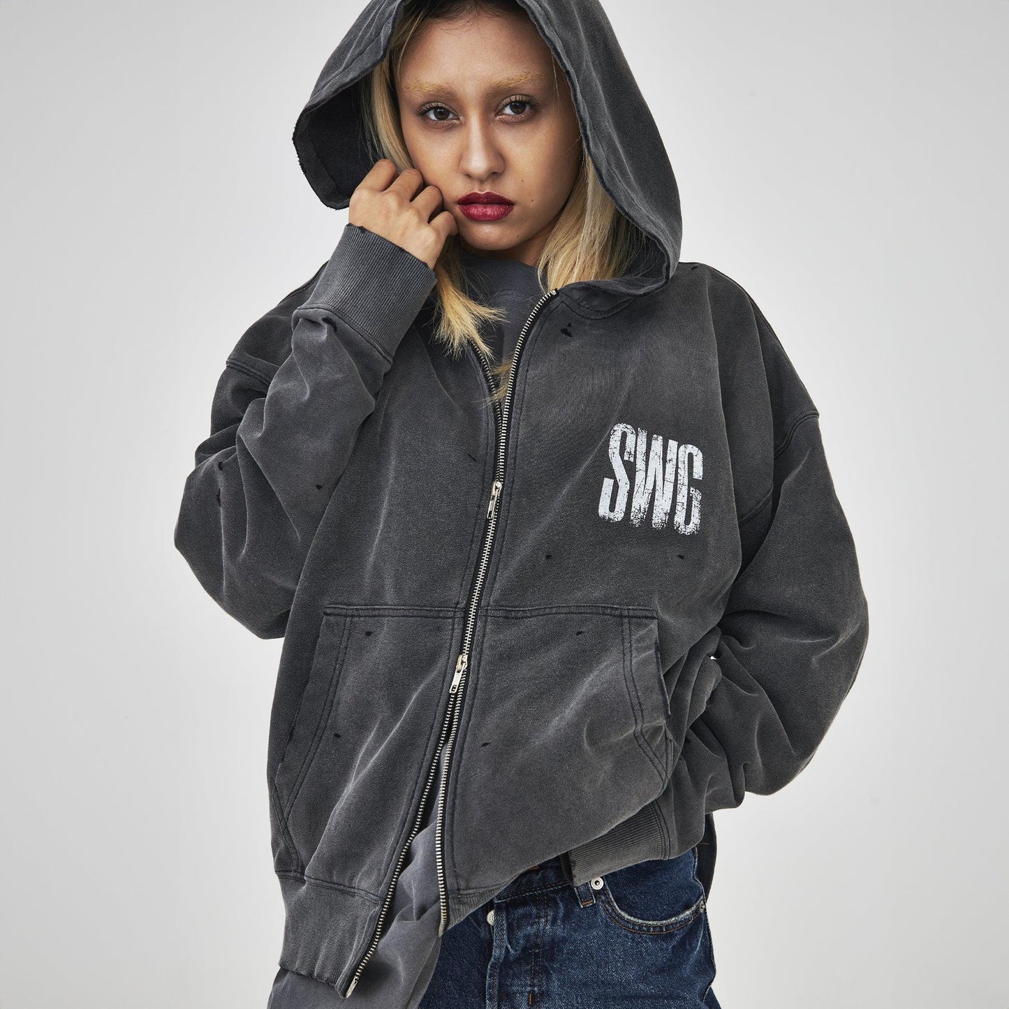 SWG24-HO05 SWG VINTAGE HOODIE