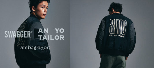 SWAGGER x ANYO TAILOR コラボレーションMA-1が発売！