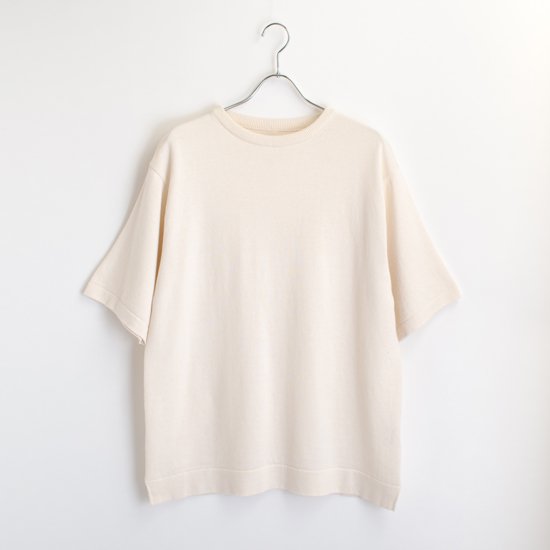 【mother】WASHI KNIT CREW NECK T - UNISEX