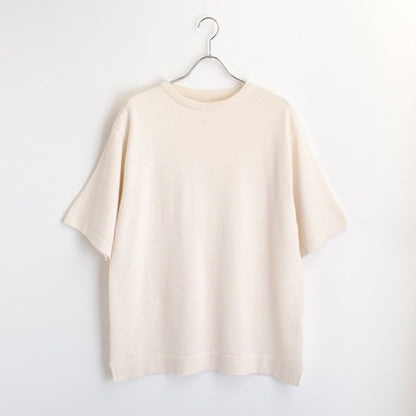 【mother】WASHI KNIT CREW NECK T - UNISEX