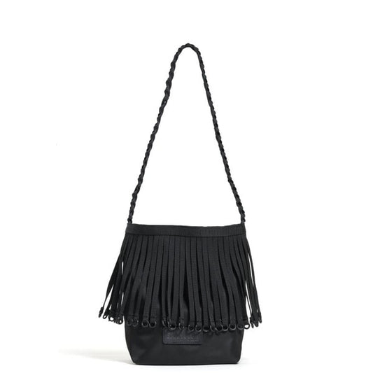 BCL-83(SMALL) TAPE FRINGE ONE SHOULDER BAG