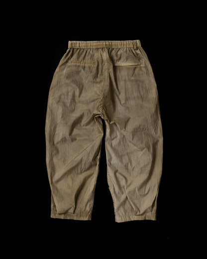 AN344 UTILITY NYLON TUCK EASY PANTS