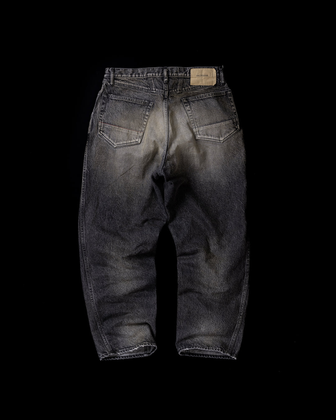 AN339-R FRONT YORK REMAKED DENIM PANTS