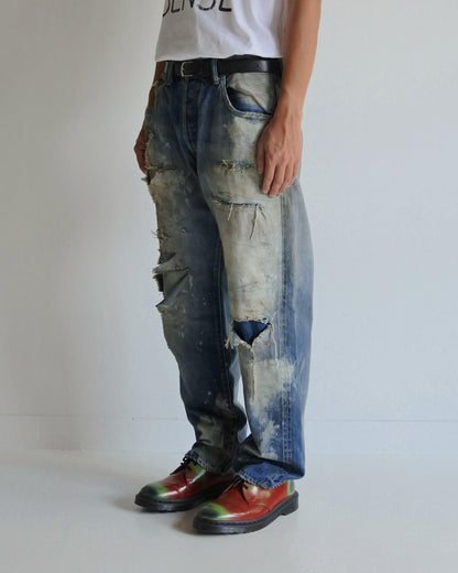 AN352 HARD REMAKED REGULAR 5P PANTS