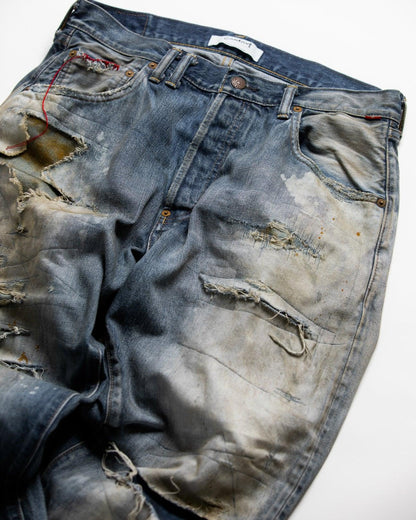 AN352 HARD REMAKED REGULAR 5P PANTS