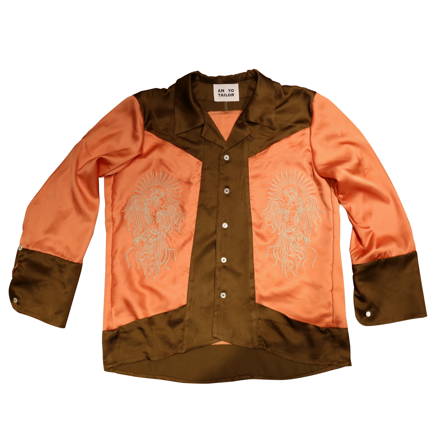 【2025年1月3日11:00~予約開始】AN YO TAILOR x Vibeca &co SKA SHIRTS - ORANGE -