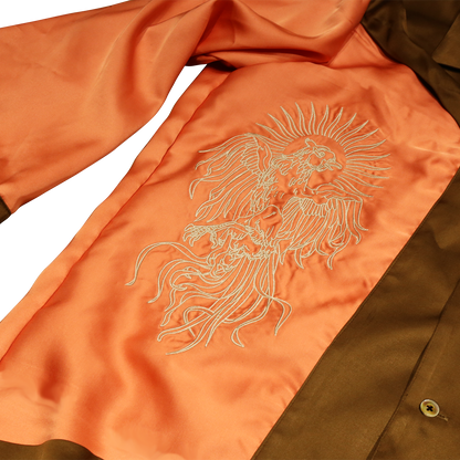 【2025年1月3日11:00~予約開始】AN YO TAILOR x Vibeca &co SKA SHIRTS - ORANGE -