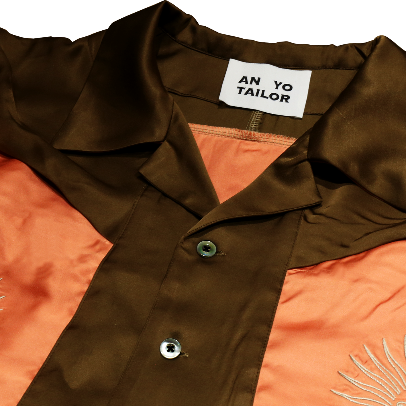 【2025年1月3日11:00~予約開始】AN YO TAILOR x Vibeca &co SKA SHIRTS - ORANGE -