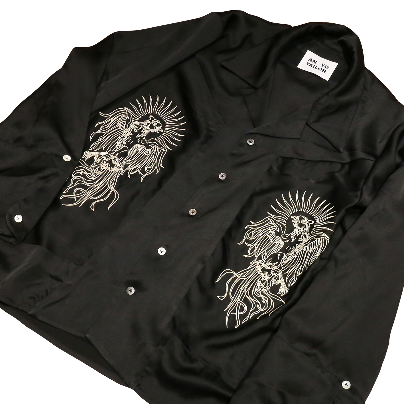 【2025年1月3日11:00~予約開始】AN YO TAILOR x Vibeca &co SKA SHIRTS - BLACK -