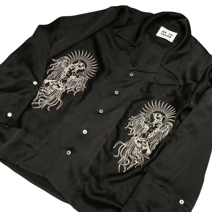 【2025年1月3日11:00~予約開始】AN YO TAILOR x Vibeca &co SKA SHIRTS - BLACK -