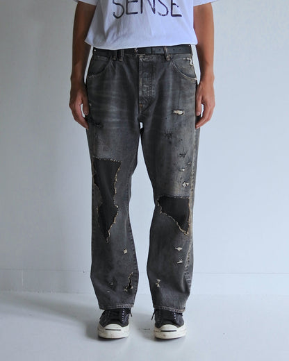 AN342-R REGULAR TAPERED REMAKED 5P PANTS