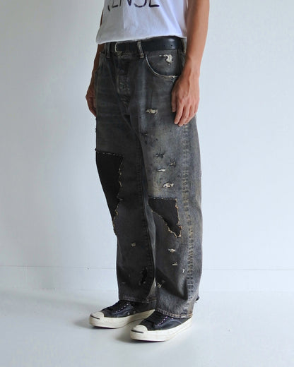 AN342-R REGULAR TAPERED REMAKED 5P PANTS