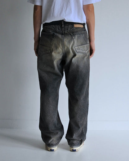 AN339-R FRONT YORK REMAKED DENIM PANTS