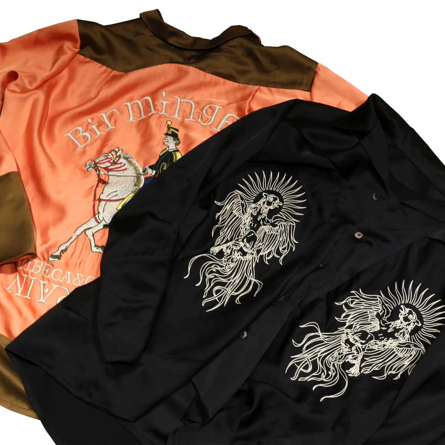 【2025年1月3日11:00~予約開始】AN YO TAILOR x Vibeca &co SKA SHIRTS - ORANGE -