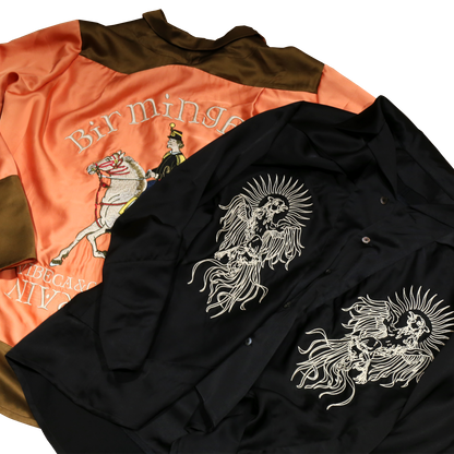 【2025年1月3日11:00~予約開始】AN YO TAILOR x Vibeca &co SKA SHIRTS - ORANGE -