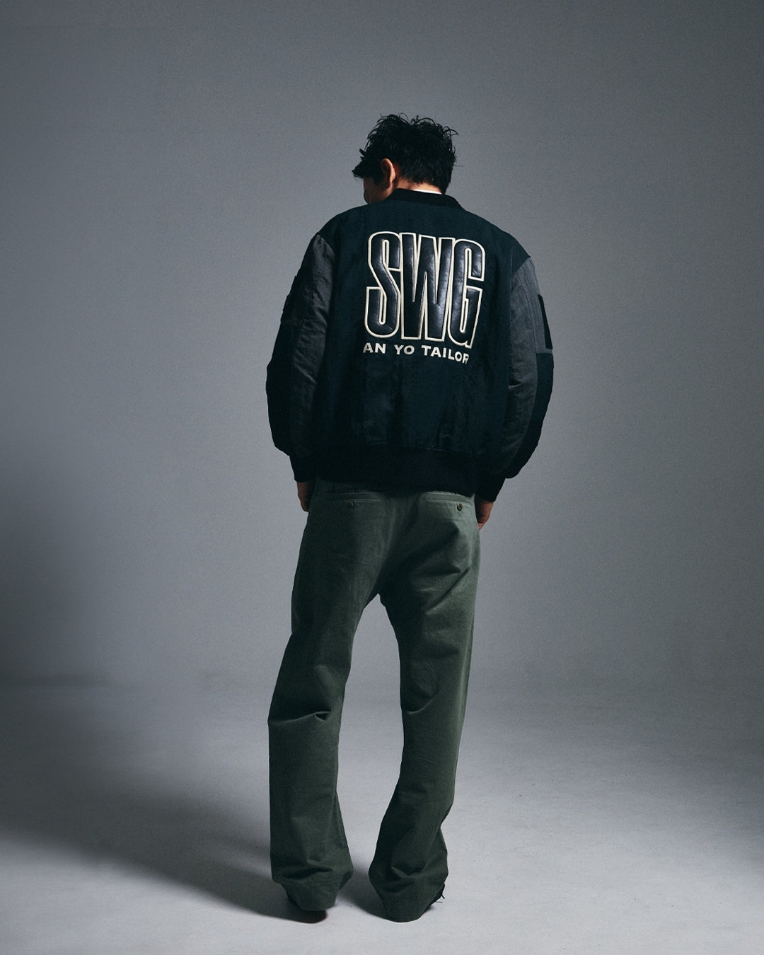 SWAGGER x AN YO TAILOR LIMITED MA-1 JACKET