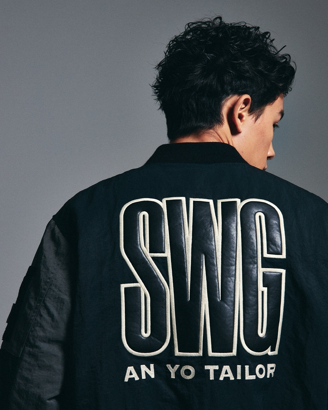 SWAGGER x AN YO TAILOR LIMITED MA-1 JACKET