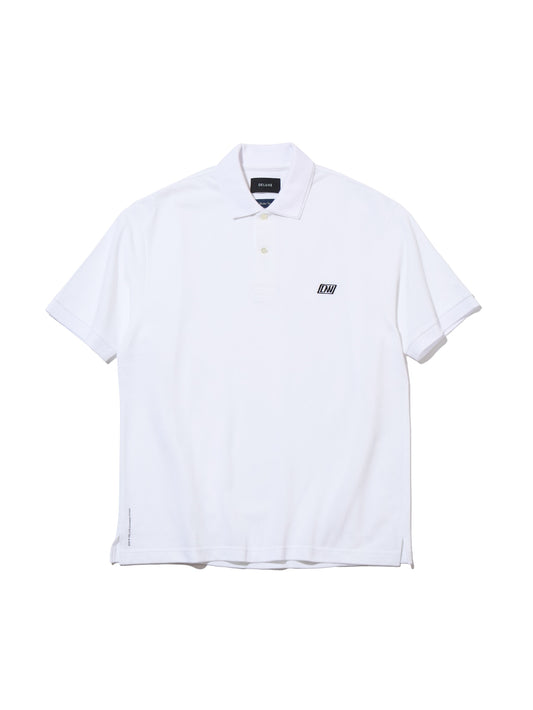 DELUXE × Wisdom Tool POLO WHITE